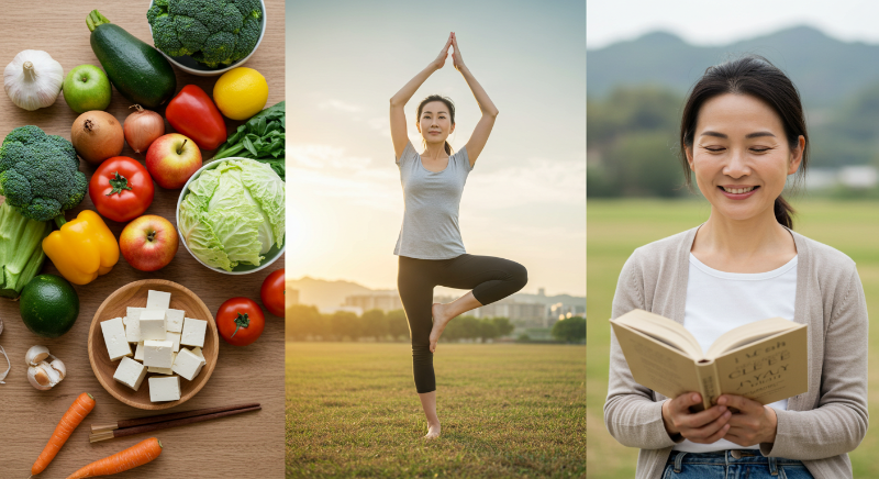 균형 잡힌 식단과 충분한 영양 섭취