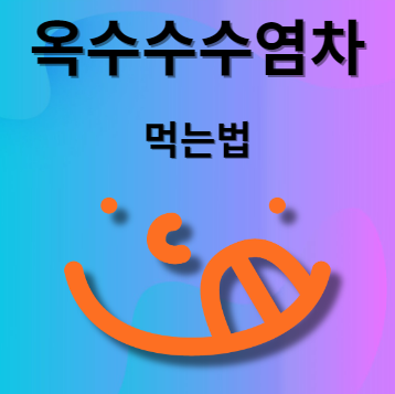 옥수수수염차 먹는법