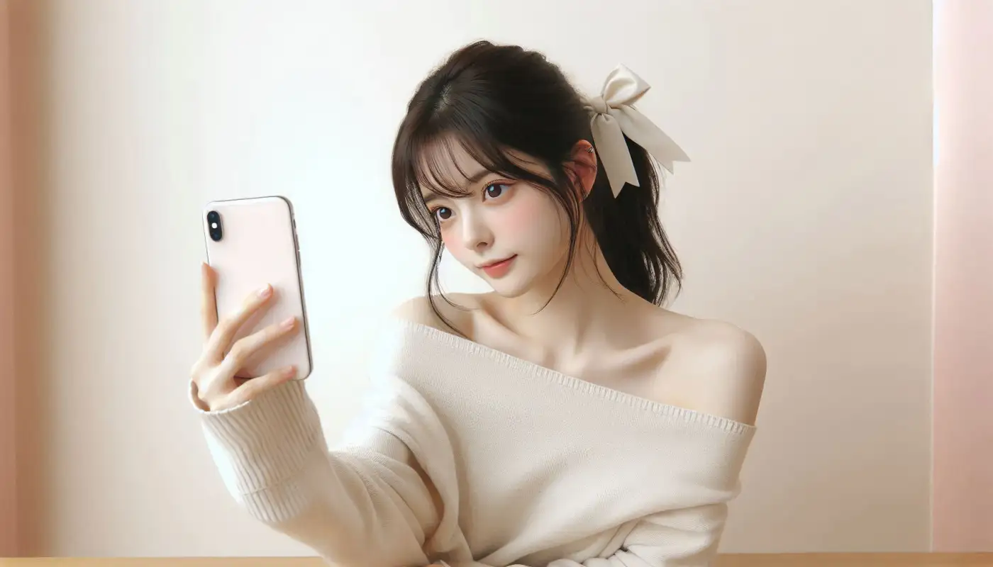 에이닷-전화란-무엇인지-알아보는-여성의-모습