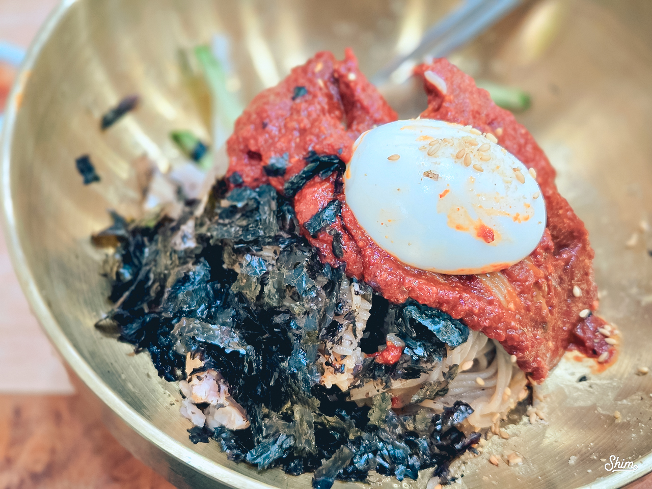 강계 봉진막국수 메인 메뉴 비빔막국수