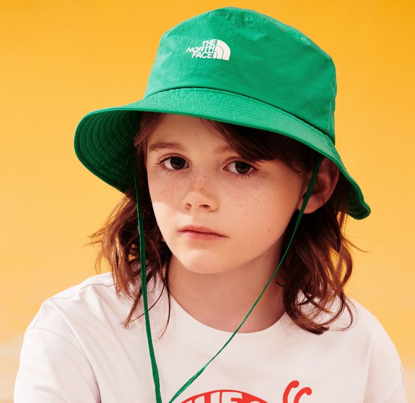 노스페이스 키즈 플랩캡 그린