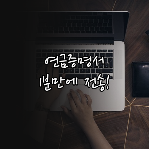 아이폰 안드로이드 국민연금 증명서 이..