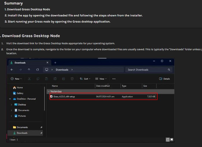 Grass 잔디 채굴 설치 방법