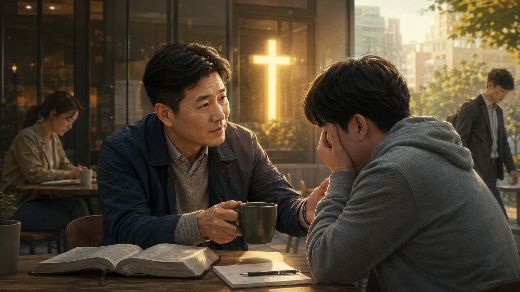 오늘을 살아가면서 그리스도의 사랑을 깊이 묵상하고, 그 분의 사랑의 진정한 위대함은 그 분의 희생이며, 하나님께 대한 완전한 순종, 결과로 나타난 우리들의 구원을 기억하며 주님 사랑의 위대함을 따라 저도 그 분의 사랑에 깊이 잠기며 환경과 상황과 영혼을 바라보며 늘 주님의 사랑을 전하는 시도를 하는 모습입니다.