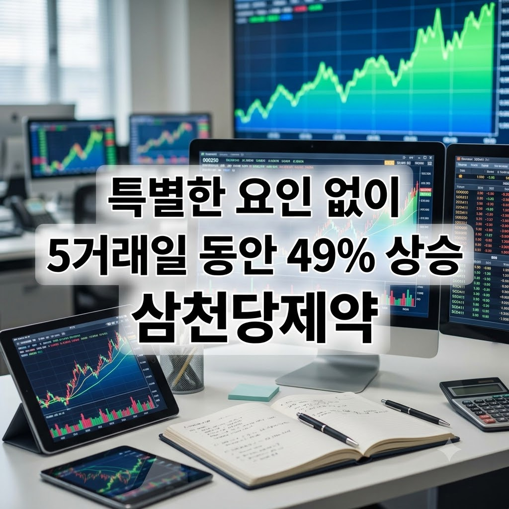 삼천당제약 주가 급등 이유