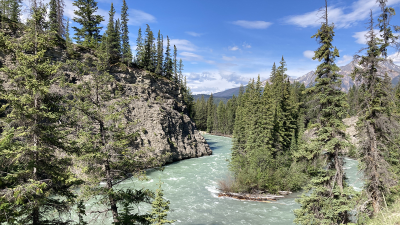말린 캐년 Maligne Canyon