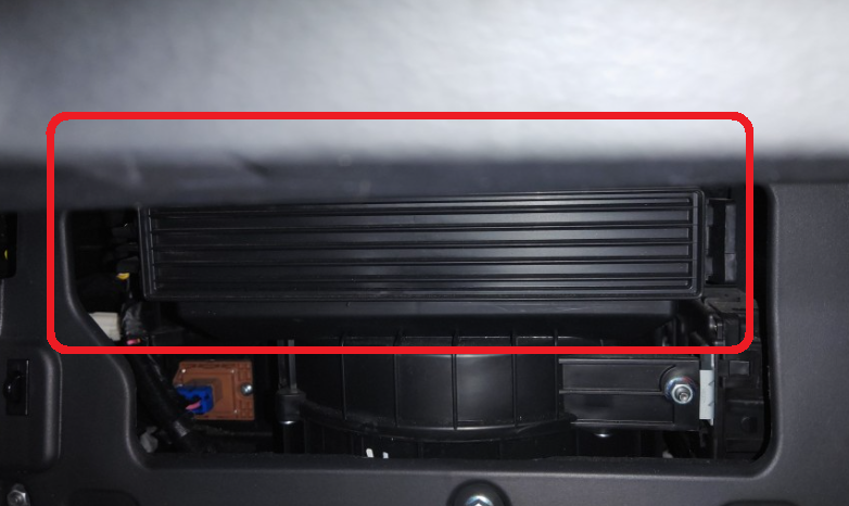 제네시스 G80 글로브박스 필터 커버