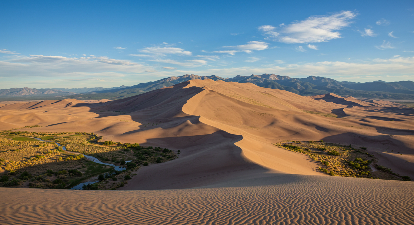 그레이트샌드듄 국립공원 (Great Sand Dunes National Park)