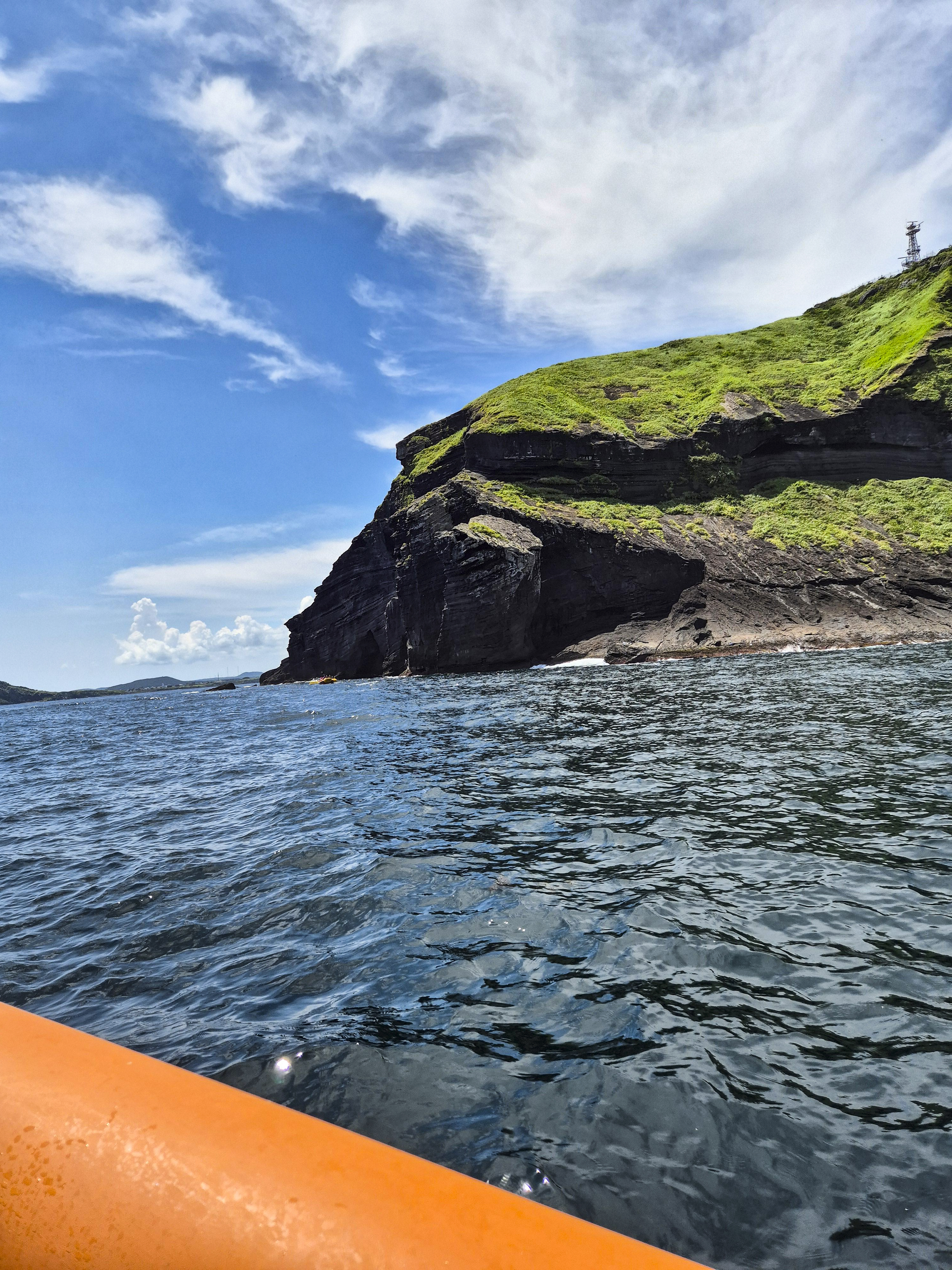 보트를 타고 보는 뷰