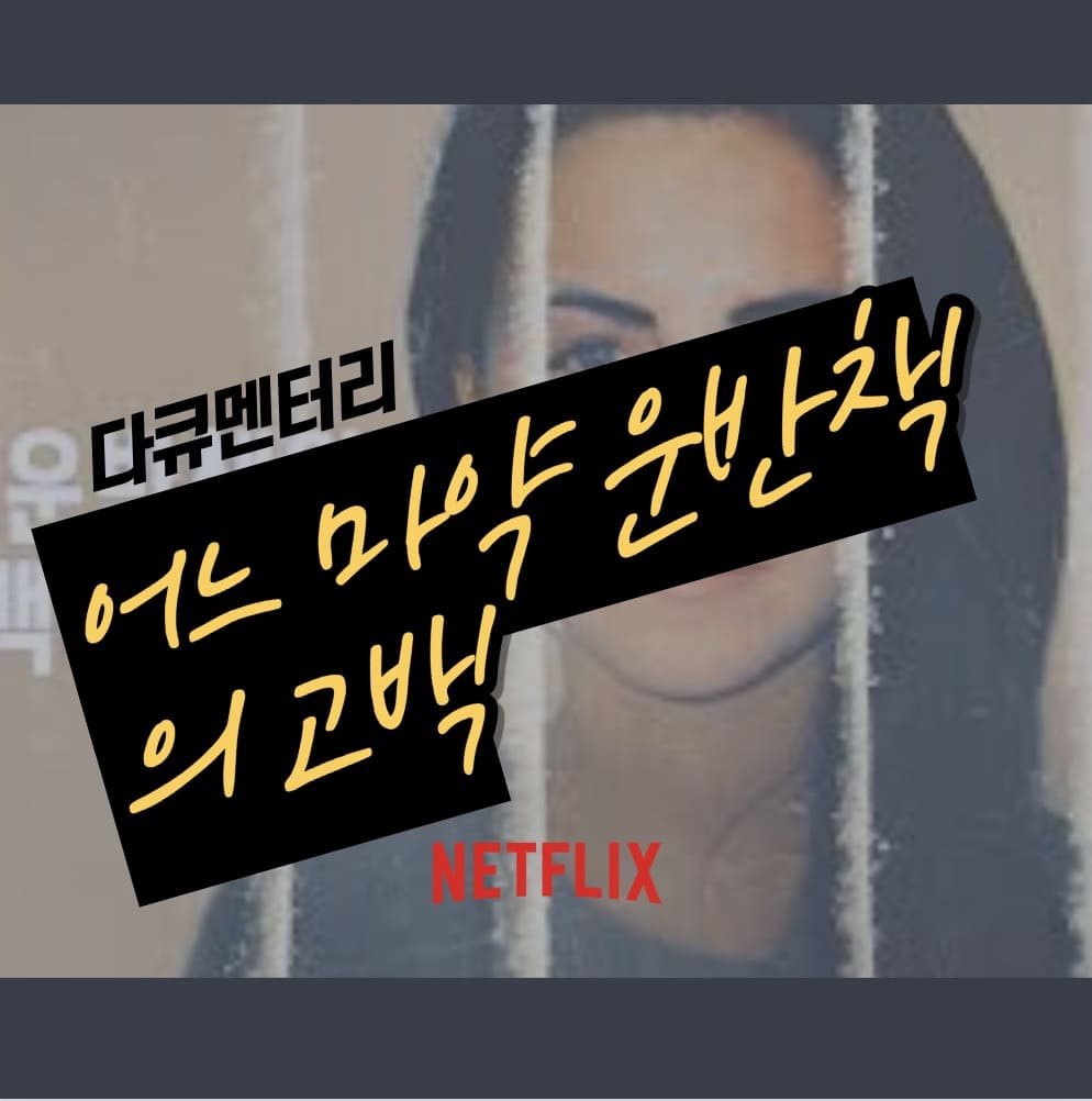 어느 마약 운반책의 고백