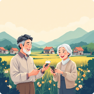 순창군 농어촌 기본소득 이미지