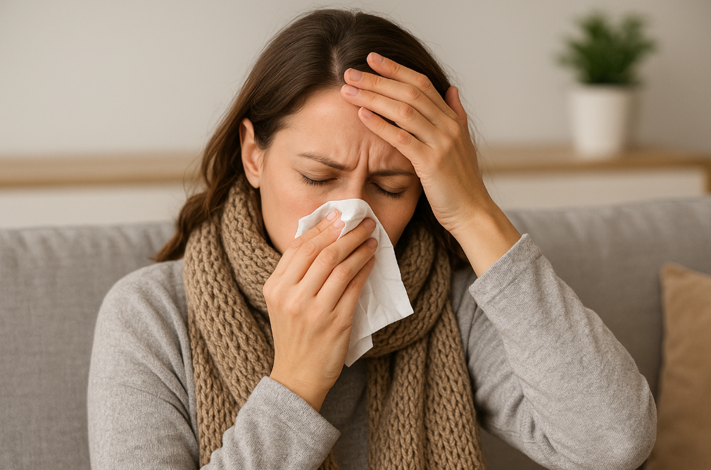 겨울철 독감 vs 감기, 3분만에 구분하는 법