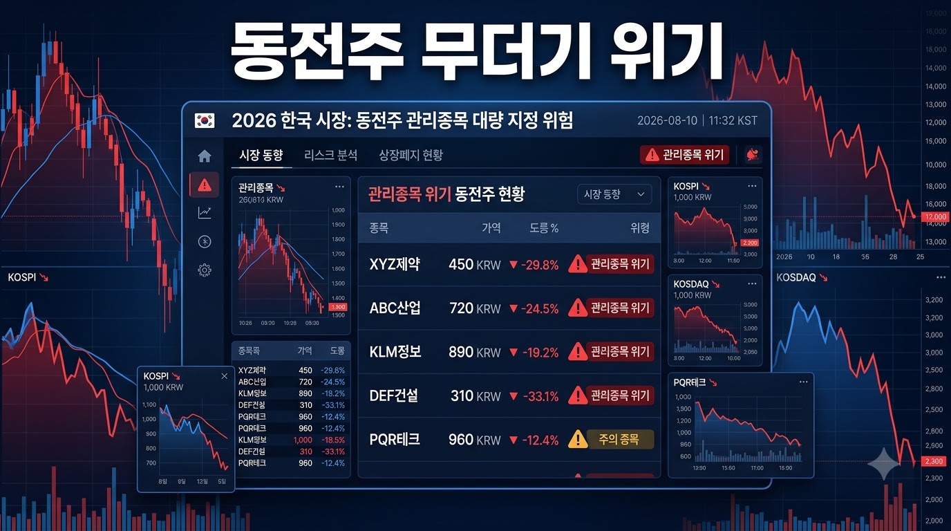 동전주 퇴출 규정 강화 배경 및 제도적 기준