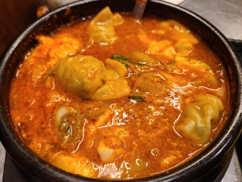 만두-순두부-찌개