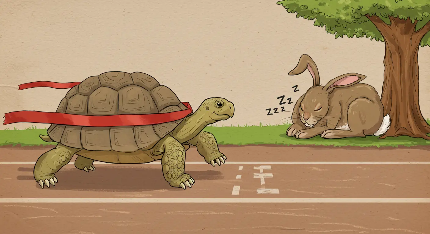 단기적인 고수익을 좇는 투자와, 꾸준함으로 장기적인 성공을 이루는 투자의 차이