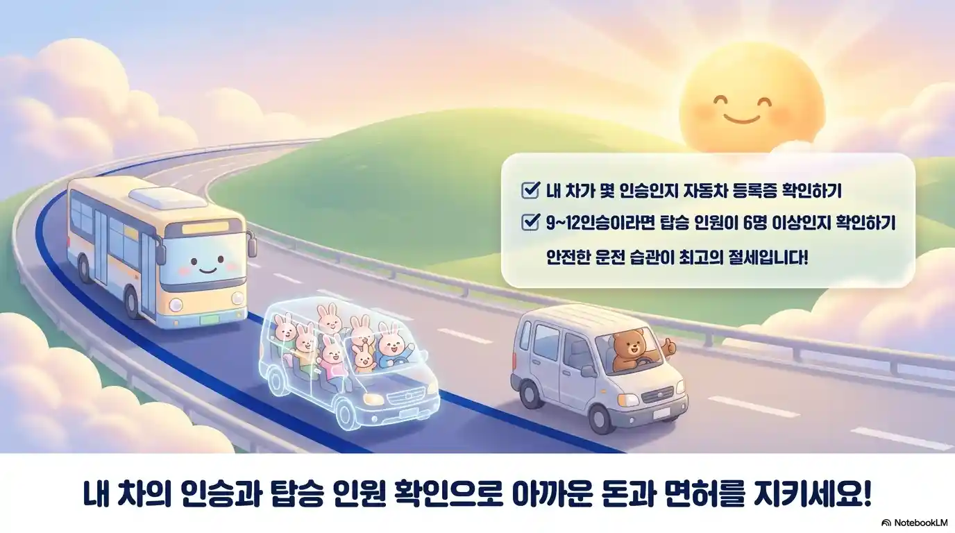버스전용차로 위반하지 않기 위해서 확인할 일