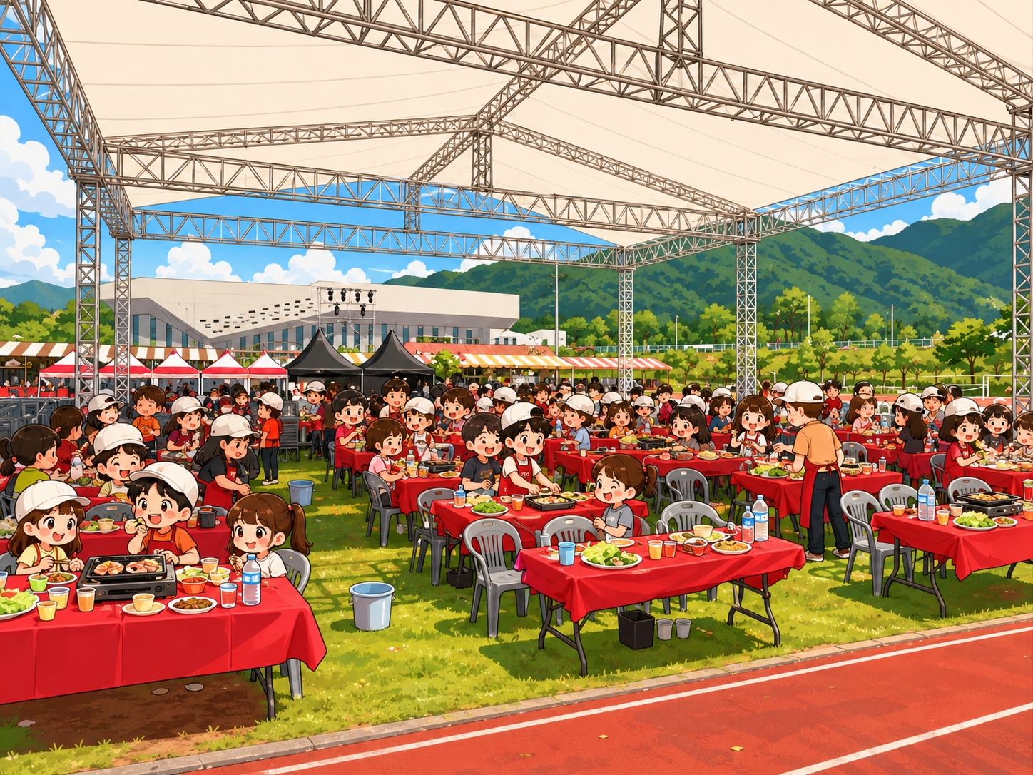 장수한우랑사과랑축제