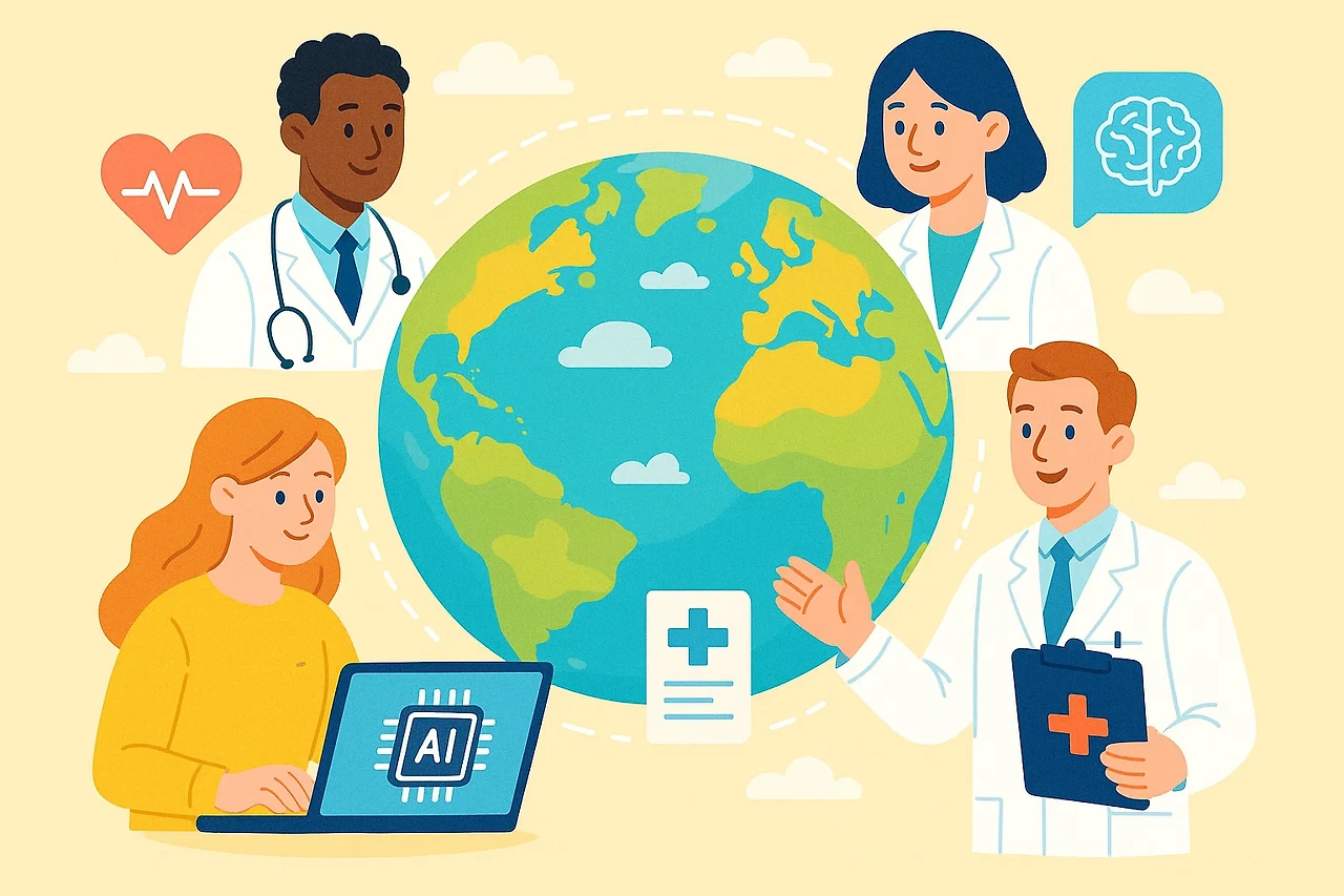 AI 기반 글로벌 헬스케어 협력, 인류 건강을 위한 지속가능한 길