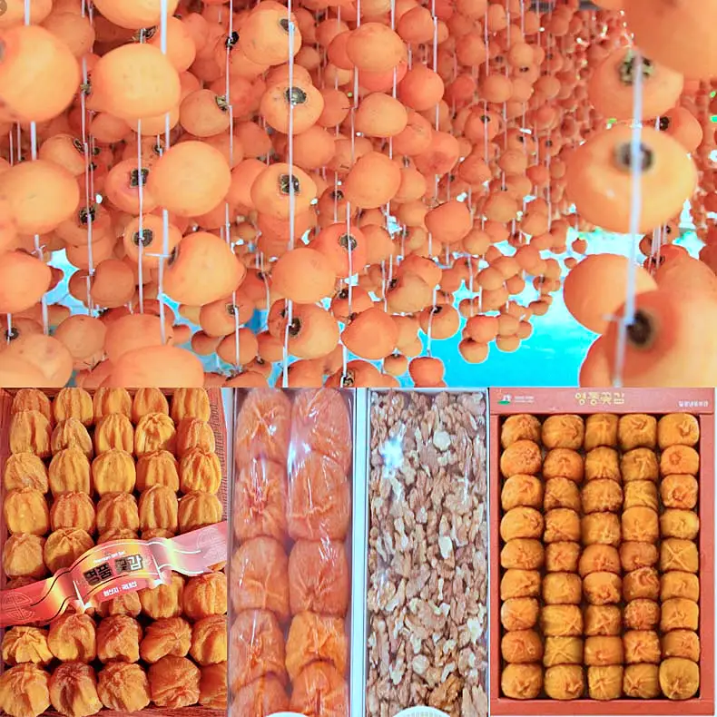  충북 영동 달콤한 햇 호두 감말랭이 자연건조 대봉 곶감 파는 곳 전국 택배 온라인 전화 주문 추천 