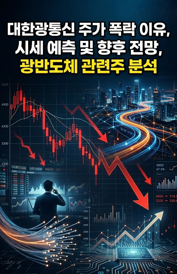 대한광통신 주가 폭락 이유, 시세 예측 및 향후 전망, 광반도체 관련주 분석