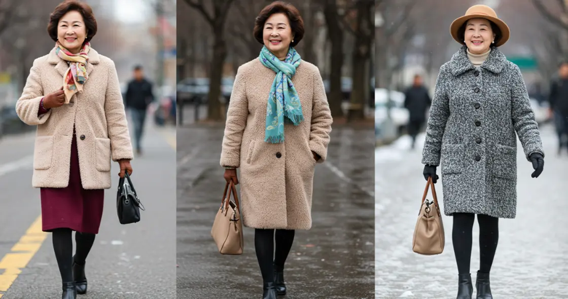 60대 여성 편안한 의류 코디법