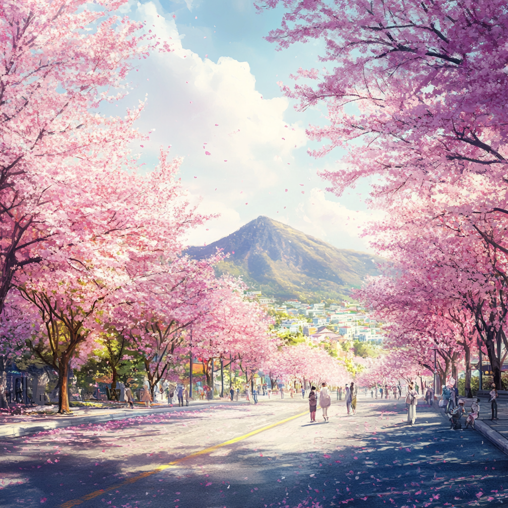 경주 벚꽃 개화시기