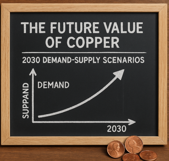 구리의 미래 가치 &ndash; 2030년까지 구리 수요&middot;공급 시나리오