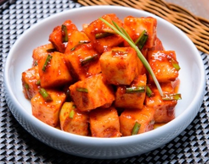 한국 음식 종류-깍두기