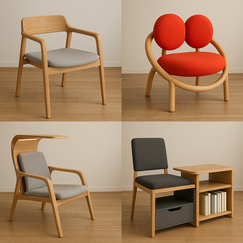 세계 이색 가구 디자인 비교