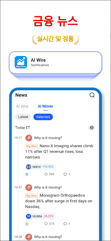 실시간 미국 주식시장 & 금융 뉴스