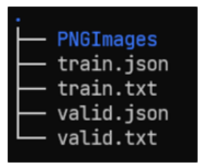 예제 데이터 디렉토리 구조