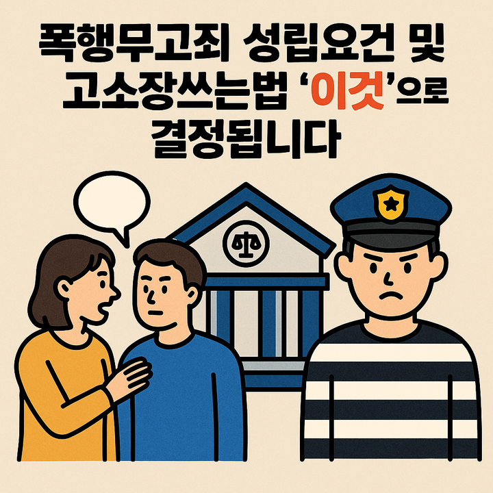 폭행무고죄 성립요건