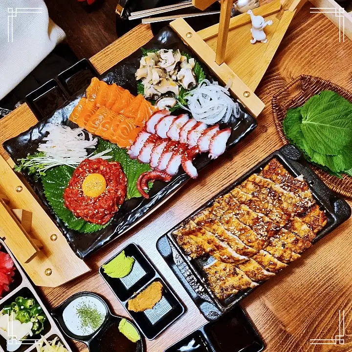 줄서는식당 47회 보보 강성연 바다장어 화로 구이 문어 소라 숙회 면목동 사가정역 맛집