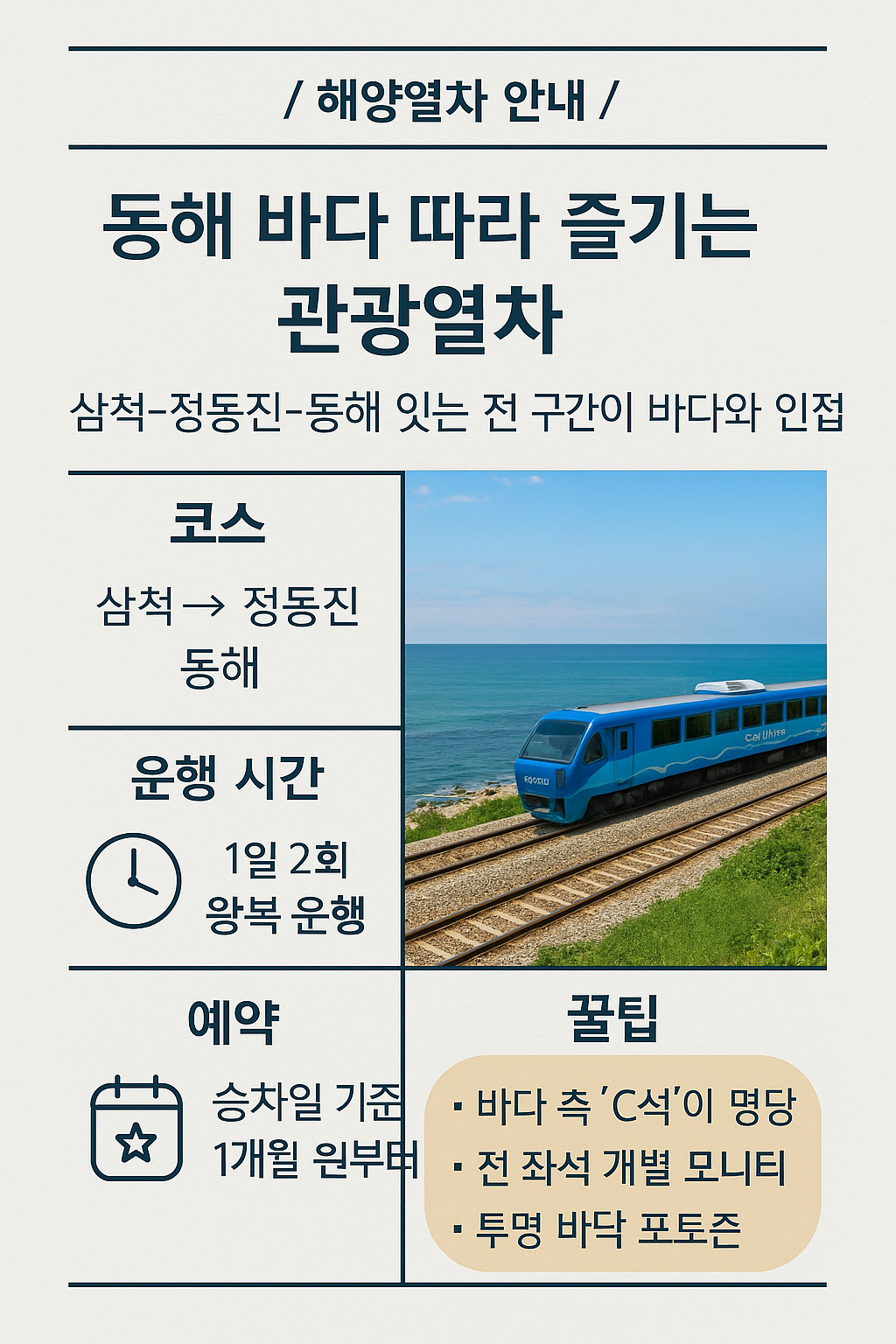 해양열차란?