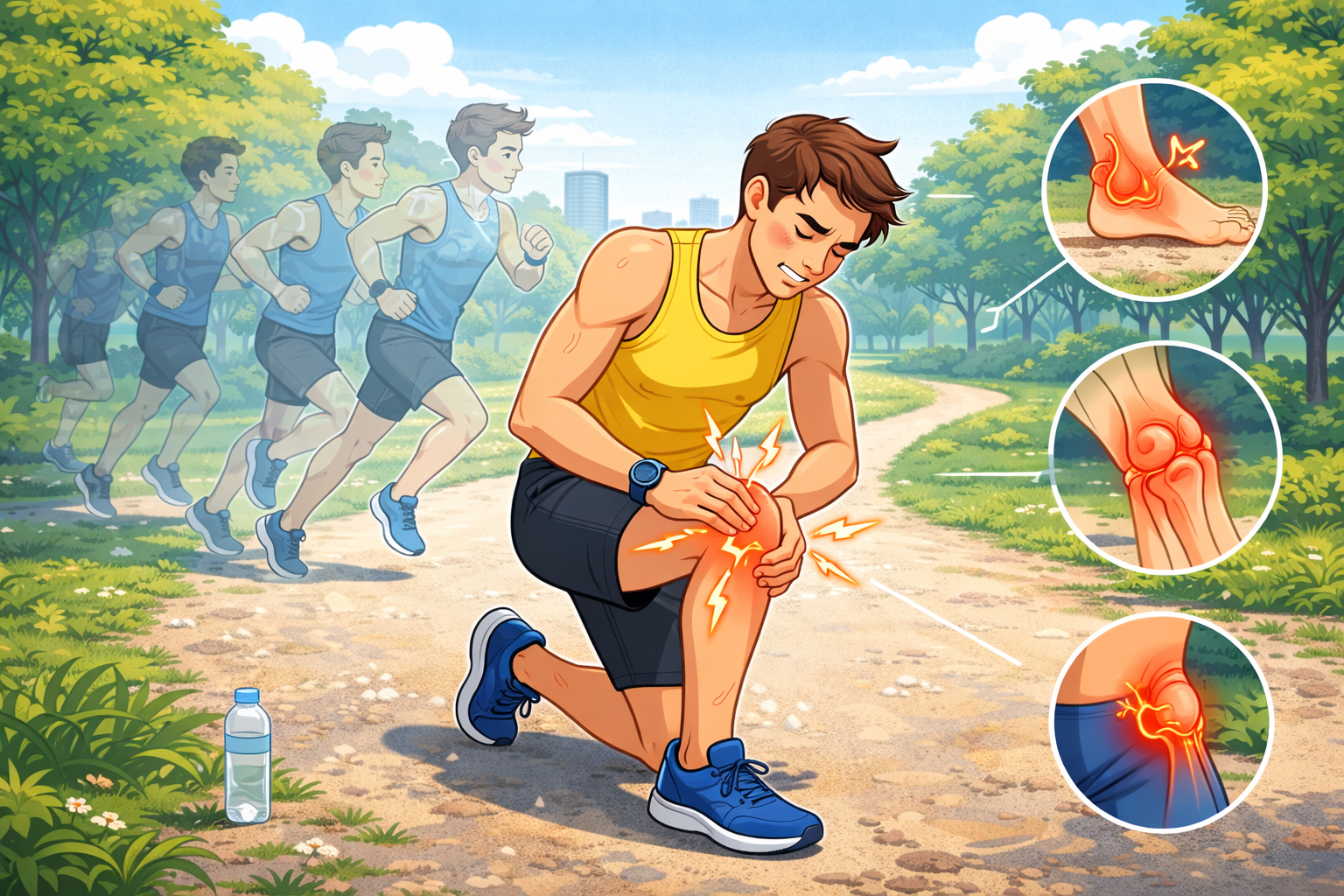 러닝 마일리지 늘리다 다치는 이유