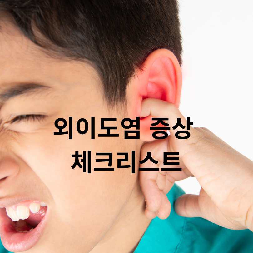 여름철 질병 외이도염 연고 효과