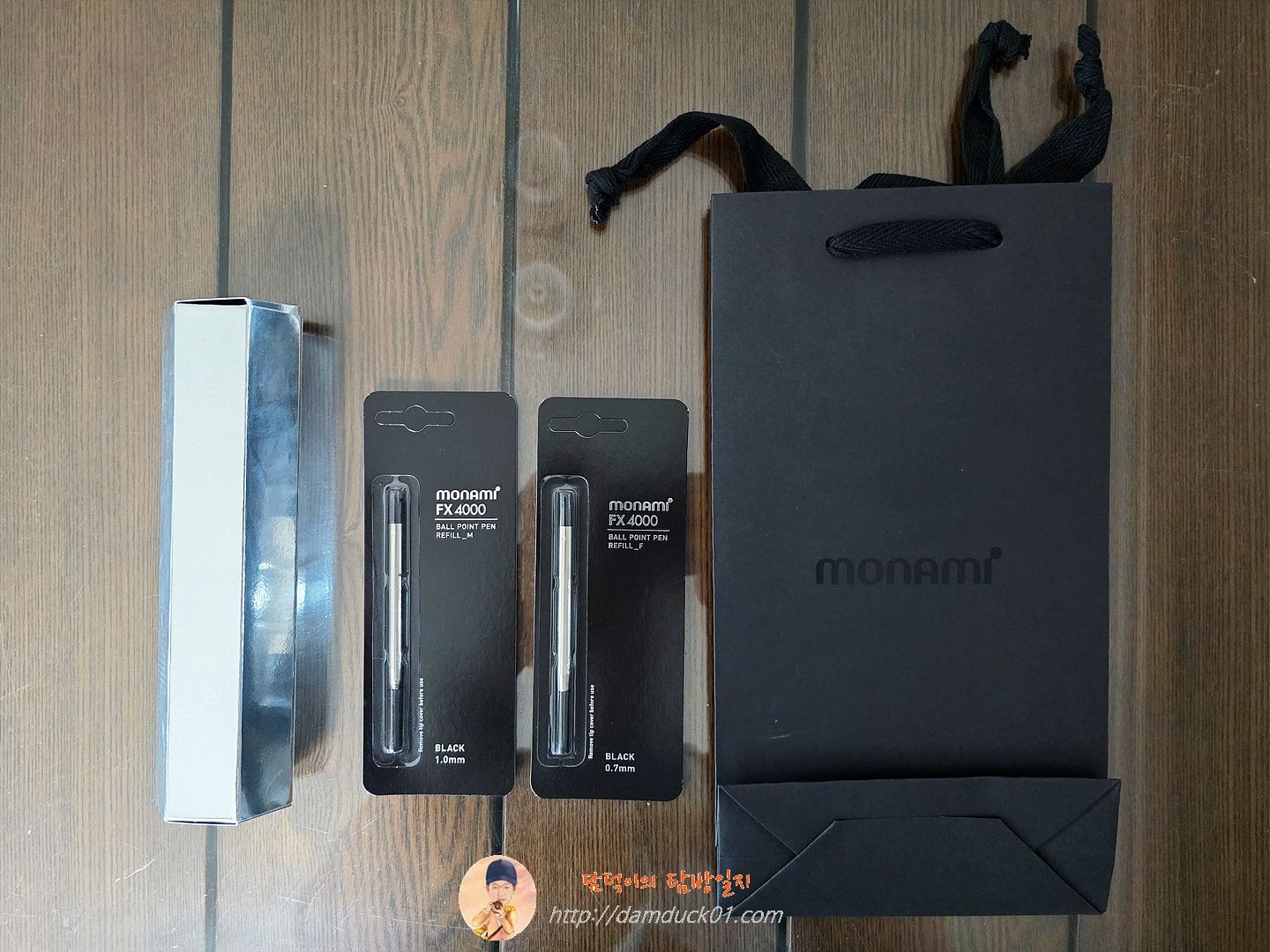 모나미 153 골드 - 화이트 골드