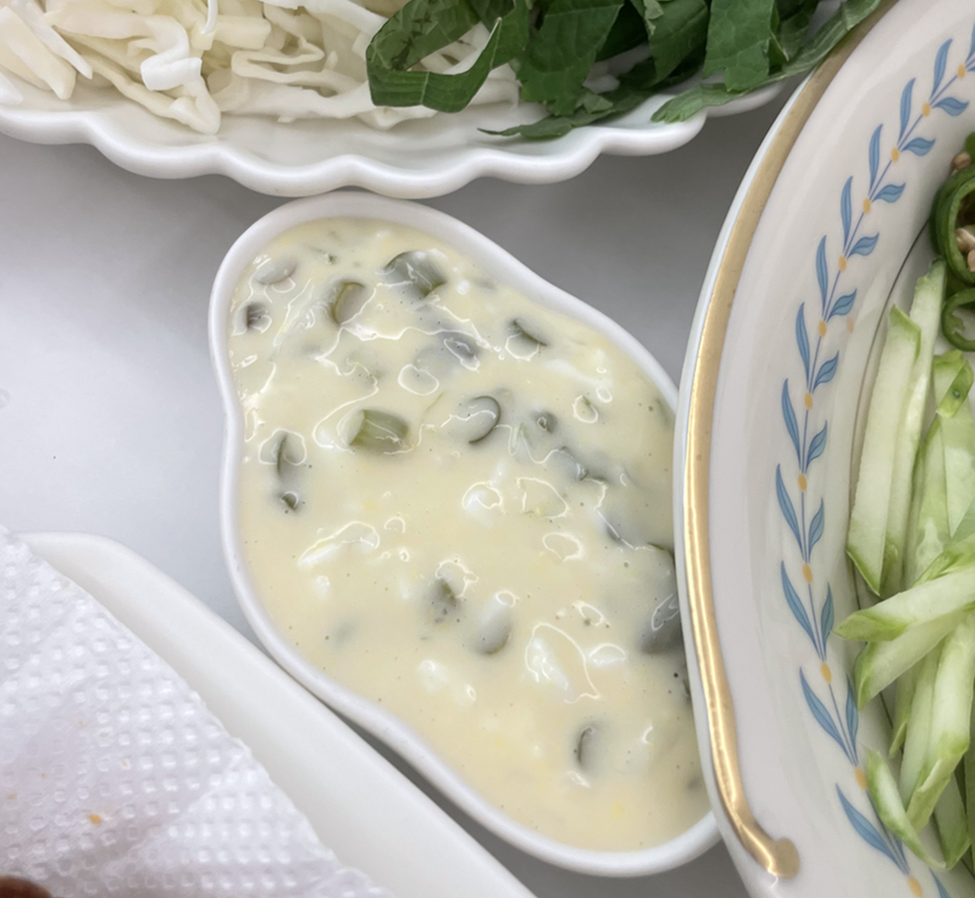 마늘쫑 타르타르 소스