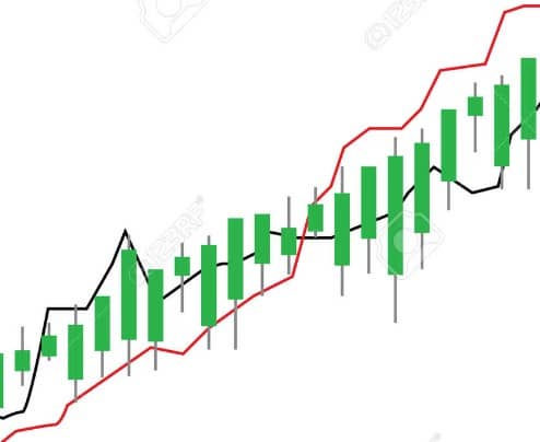 주식 일러스트 모습