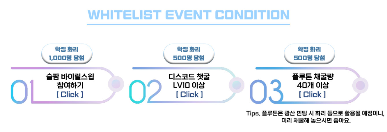 슬라임팜 화이트리스트