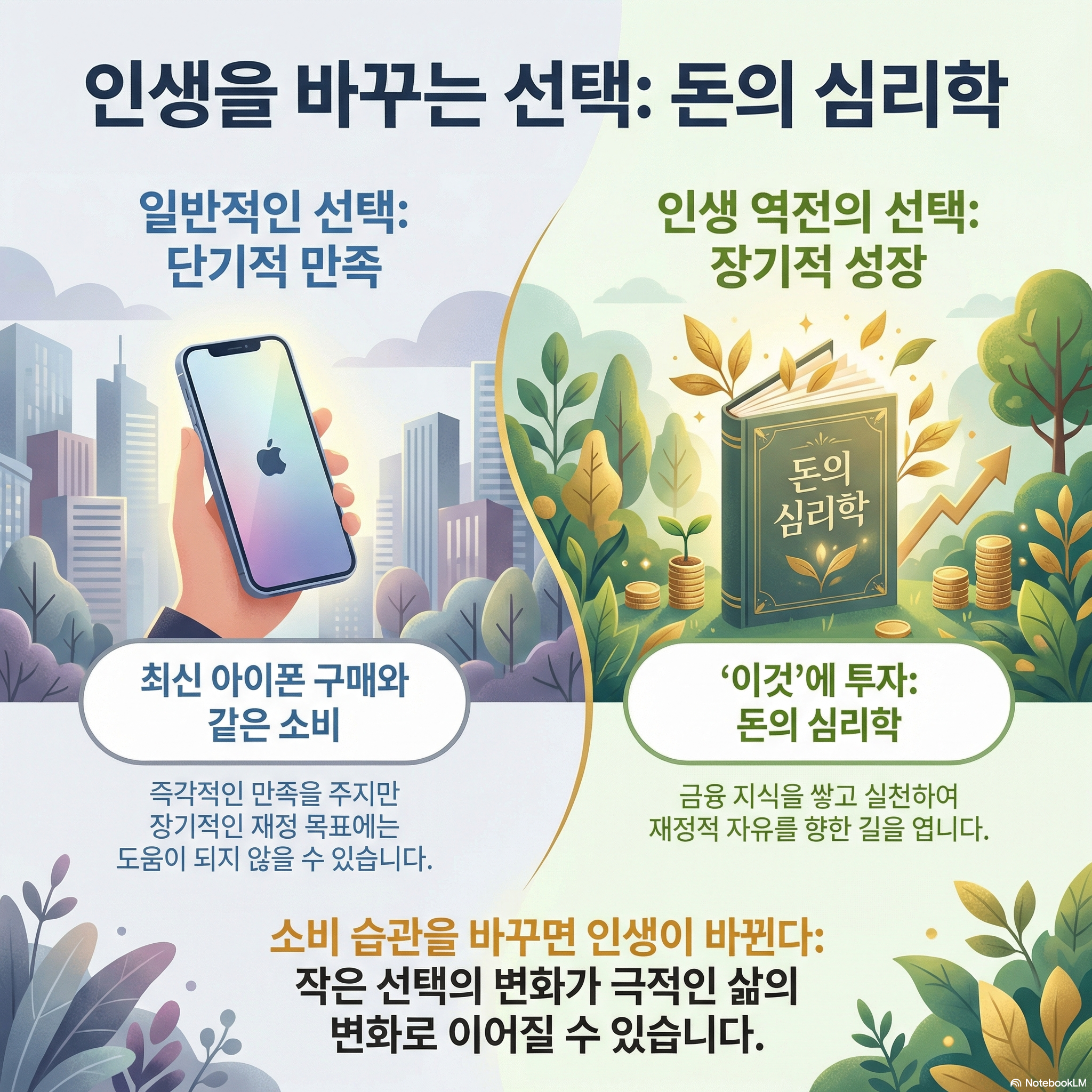 인생을 바꾸는 선택 아이폰구매와 투자 비교 사진