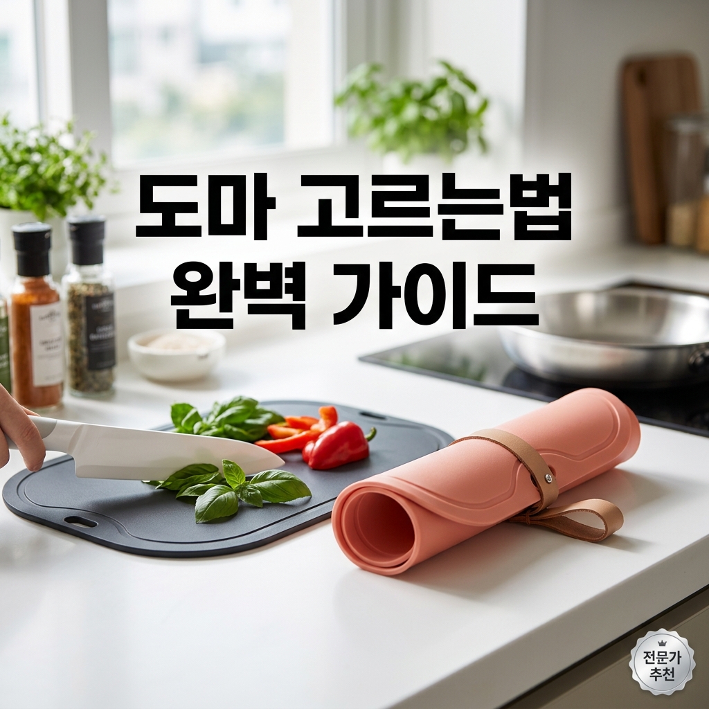 도마 고르는법 칼집 위생 문제