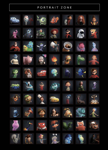 픽사 아트 컬렉션 포트레잇 존