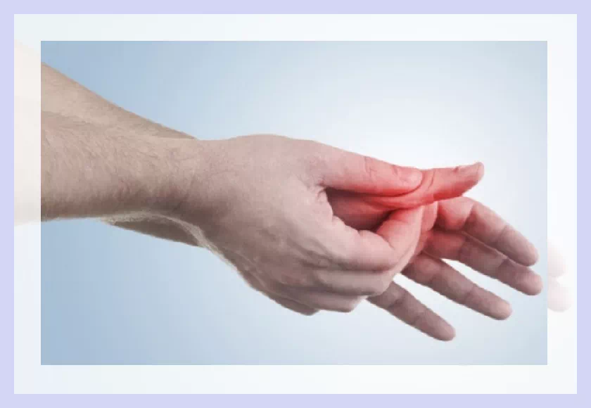 엄지손가락 통증