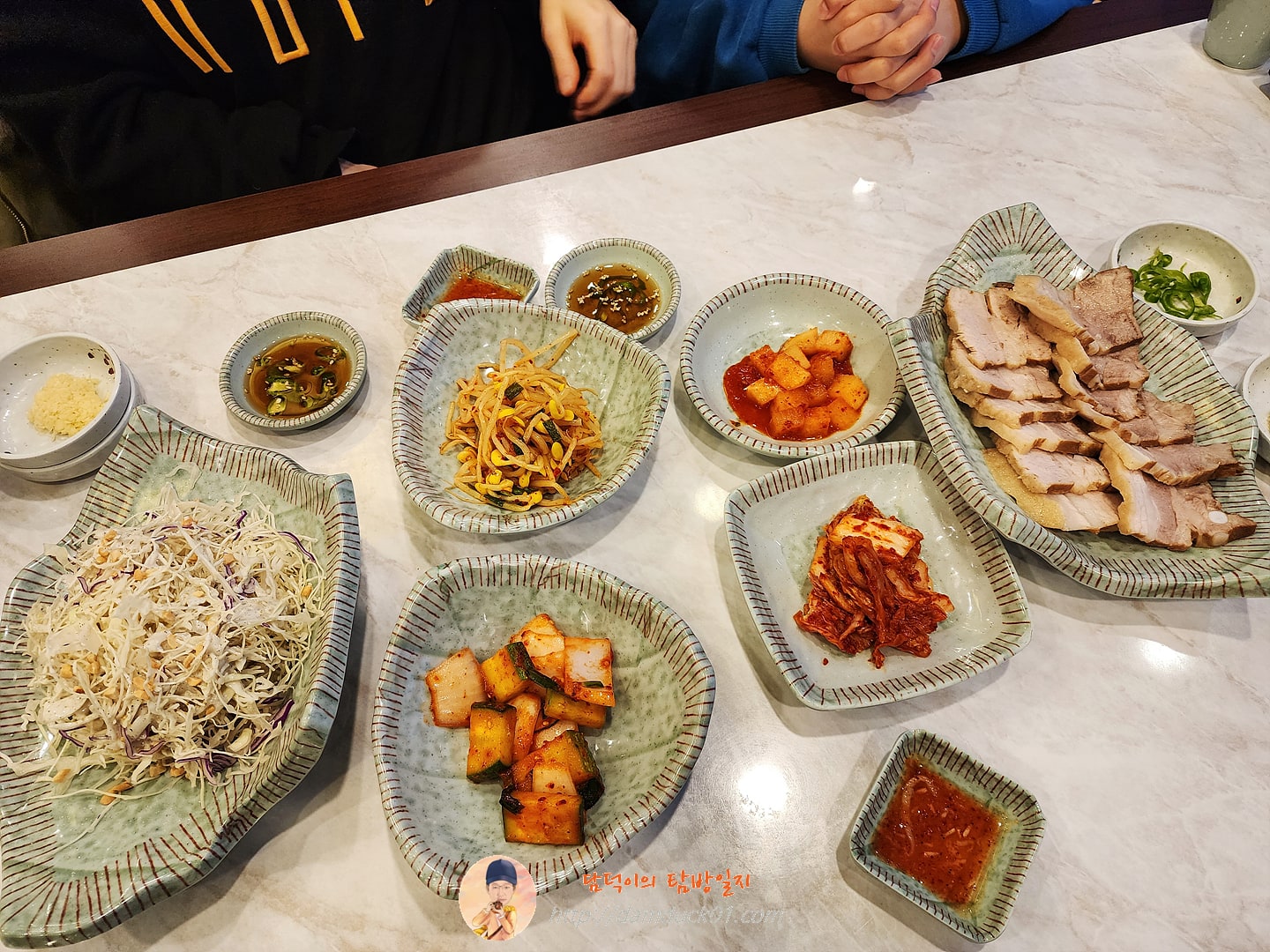샐러드, 수육
