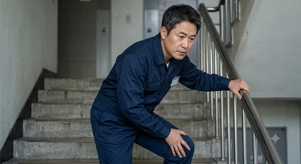무릎이 아프기 시작하면서 알게 된 체중의 무게