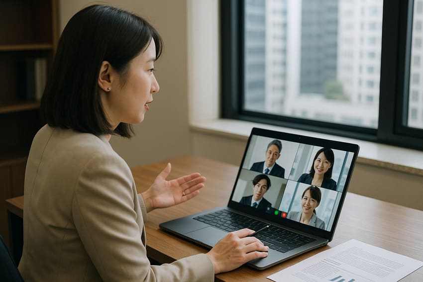 영상 회의가 재편한 비즈니스 커뮤니케이션의 변화