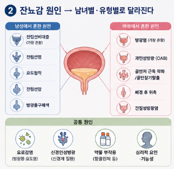 잔뇨감-원인-통증-해결-검사-방법-약-치료