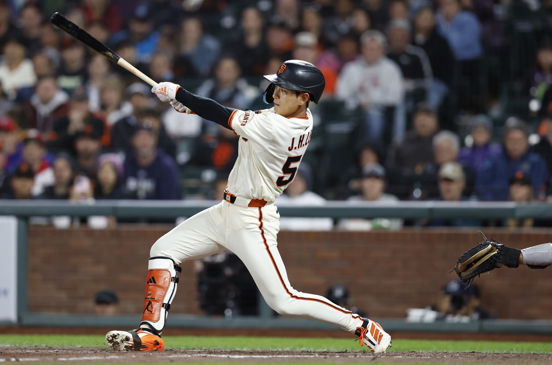 샌프란시스코 자이언츠의 이정후 선수