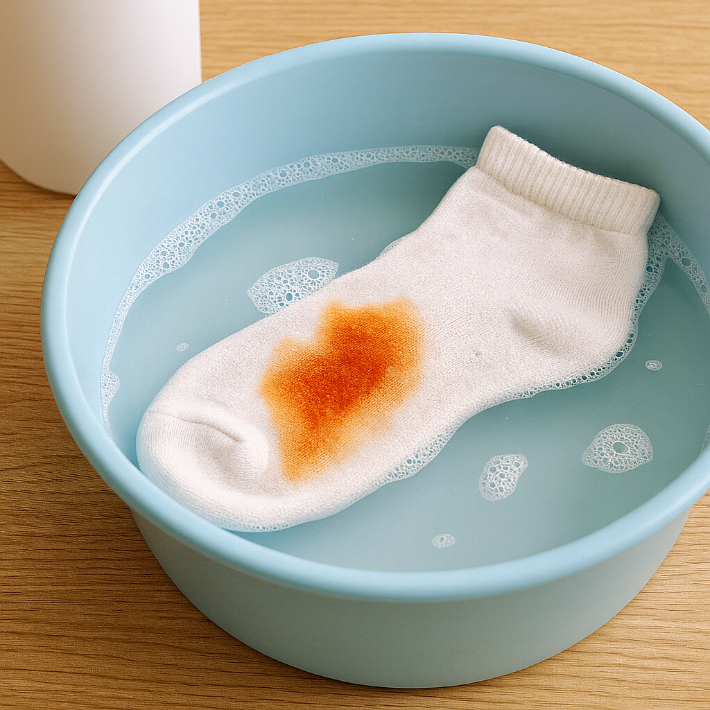 김치 얼룩 지우는 방법